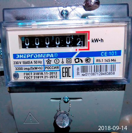 Актуальный счетчик