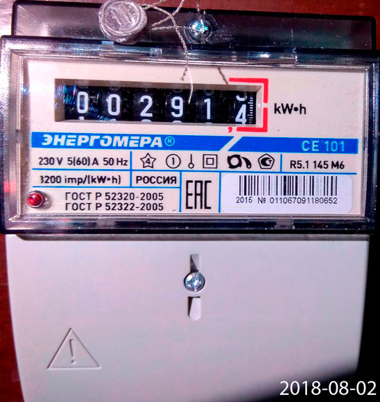 Актуальный счетчик