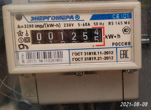 Актуальный счетчик