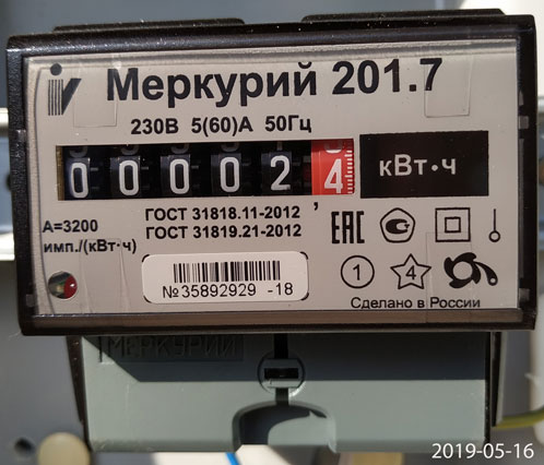 Актуальный счетчик