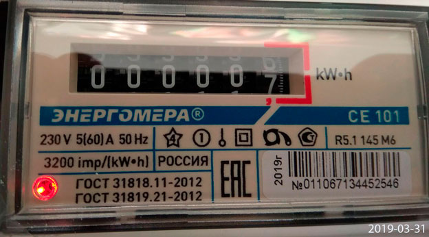 Актуальный счетчик