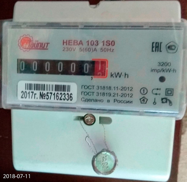 Актуальный счетчик